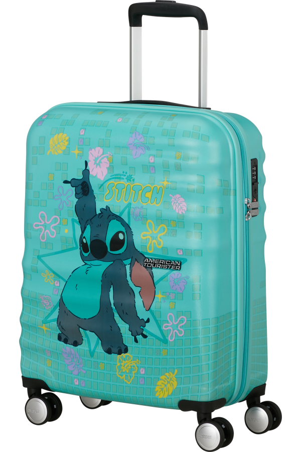 American Tourister Disney Wavebreaker Spinner TSA Disney Fl 55cm  Stitch Flower American Tourister Disney Wavebreaker Spinner TSA Disney Fl 55cm  Stitch Flower