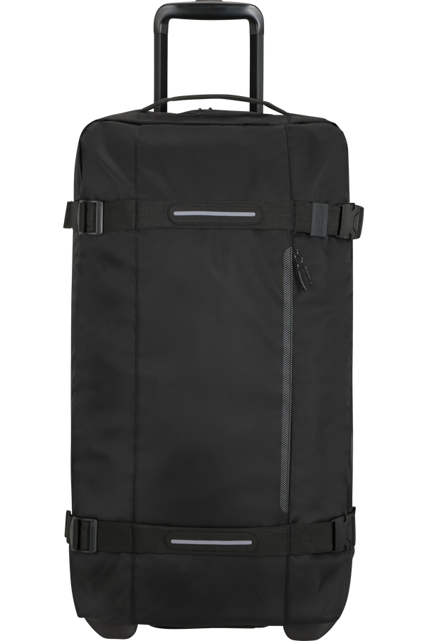 American Tourister Urban Track Duffle with Wheels M  Asphalt Black