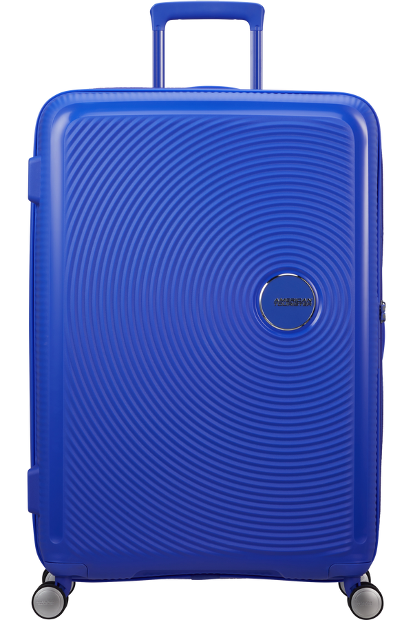 American Tourister SoundBox Spinner Expandable 77cm  Cobalt Blue