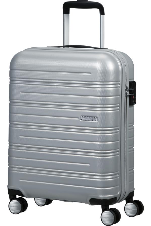 American Tourister High Turn SPINNER 55/20 TSA 55cm  Silver