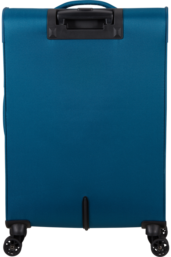 American Tourister Deep Dive Spinner Expandable TSA M  Teal/Lime