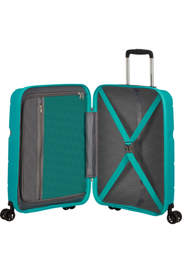 American Tourister Linex Spinner 55cm  Blue Ocean