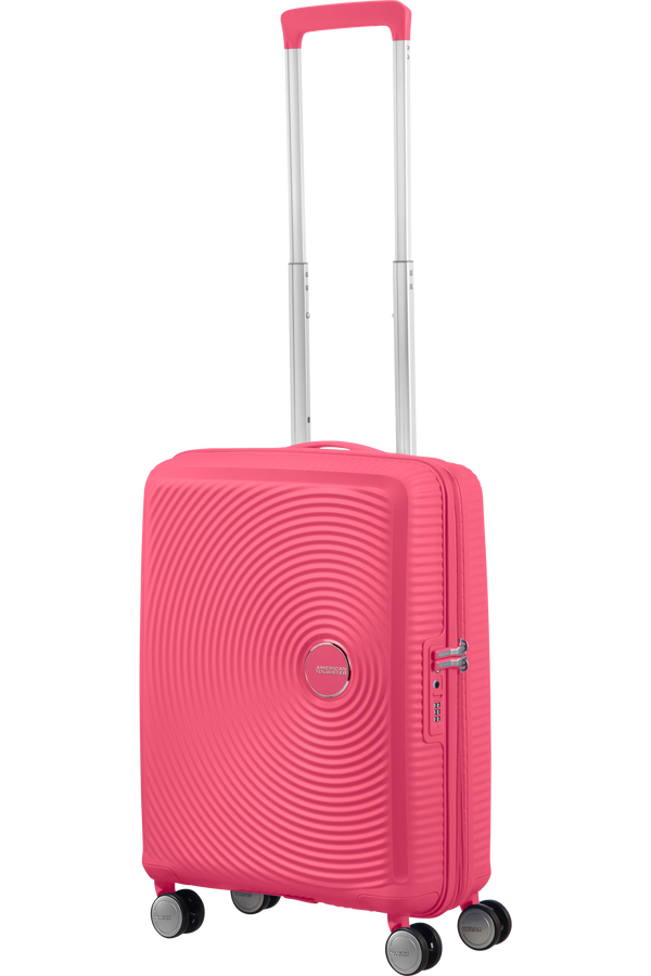 SoundBox 55cm Cabin luggage Pink American Tourister UK