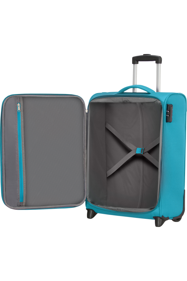American Tourister Heat Wave Upright 55cm  Sporty Blue
