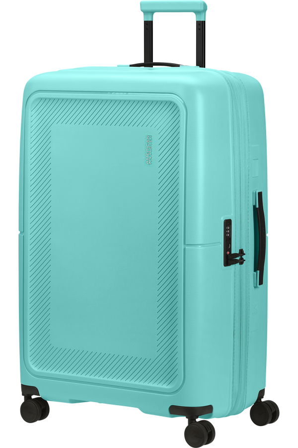 American Tourister DashPop Spinner Expandable TSA 77cm Aqua Sky American Tourister DashPop Spinner Expandable TSA 77cm Aqua Sky