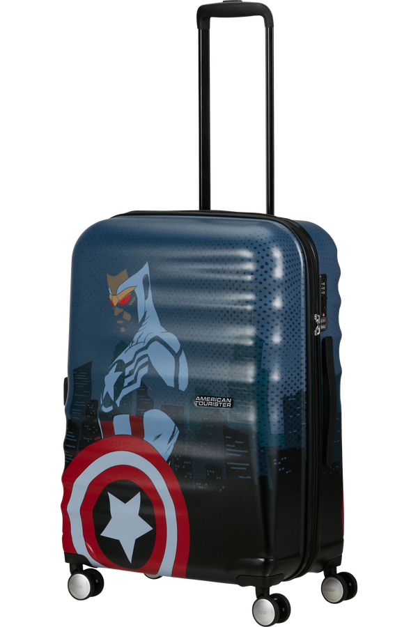 American Tourister Disney Wavebreaker Spinner TSA MARVEL Fl 67cm  Captain America City