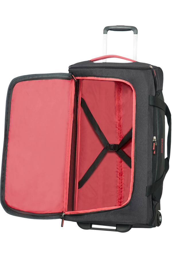 American Tourister Road Quest Duffle with Wheels M  Graphite/Pink