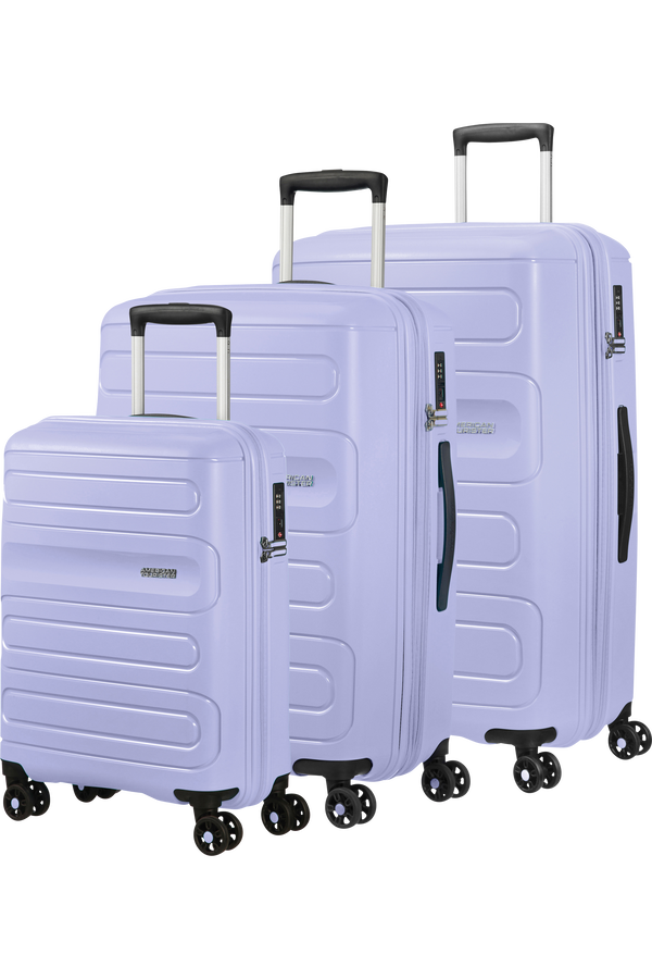 American Tourister Sunside 3 Pc Set C  Pastel Blue
