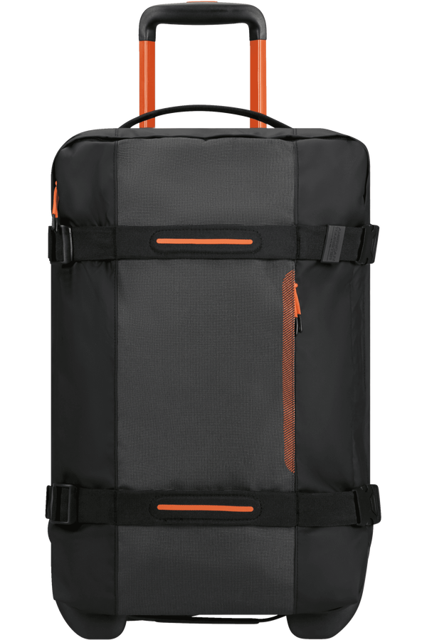 American Tourister Urban Track Duffle with Wheels Lmtd S  Black/Orange