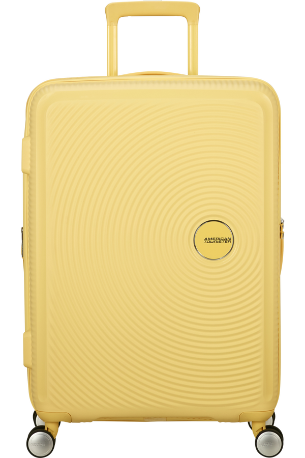 American Tourister SoundBox Spinner TSA Expandable 67cm  Pastel Yellow