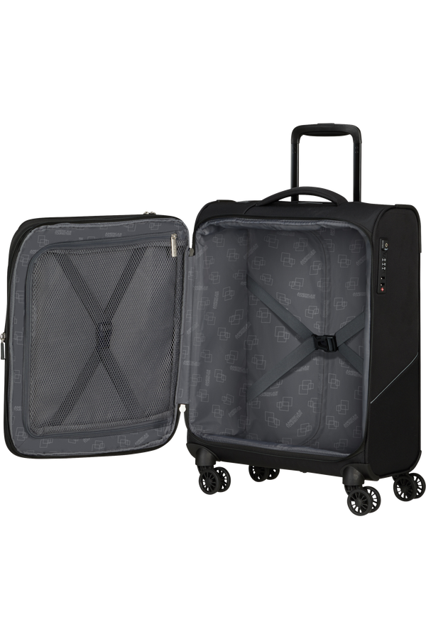 American Tourister SummerRide Spinner S EXP TSA 55cm Black