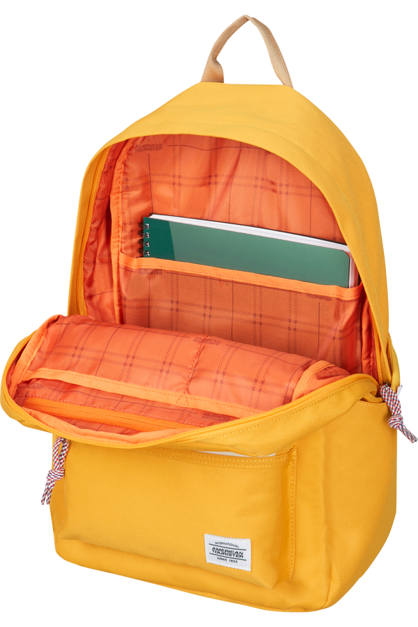 American tourister yellow backpack new arrivals