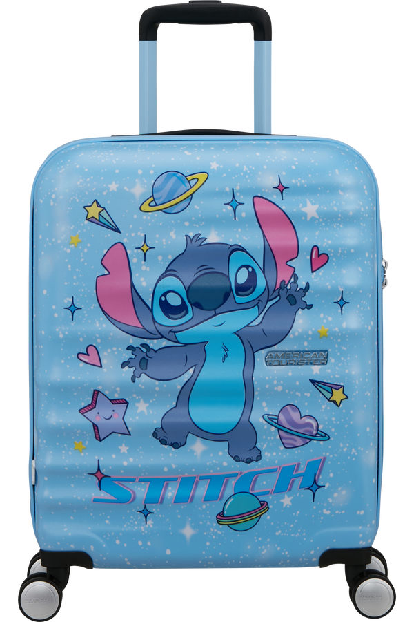 Disney Wavebreaker 55cm Cabin luggage | American Tourister Disney Wavebreaker Spinner TSA Disney Fl 55cm  Stitch Universe