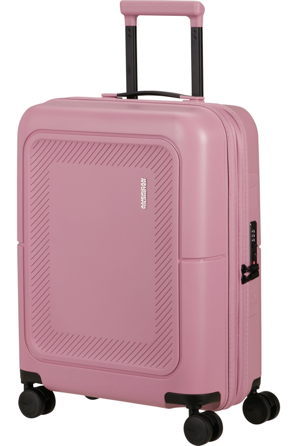 Pink carry on luggage wheels on sale