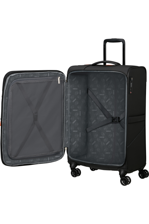 American Tourister SummerRide Spinner M EXP TSA SP 69cm  Black American Tourister SummerRide Spinner M EXP TSA SP 69cm  Black