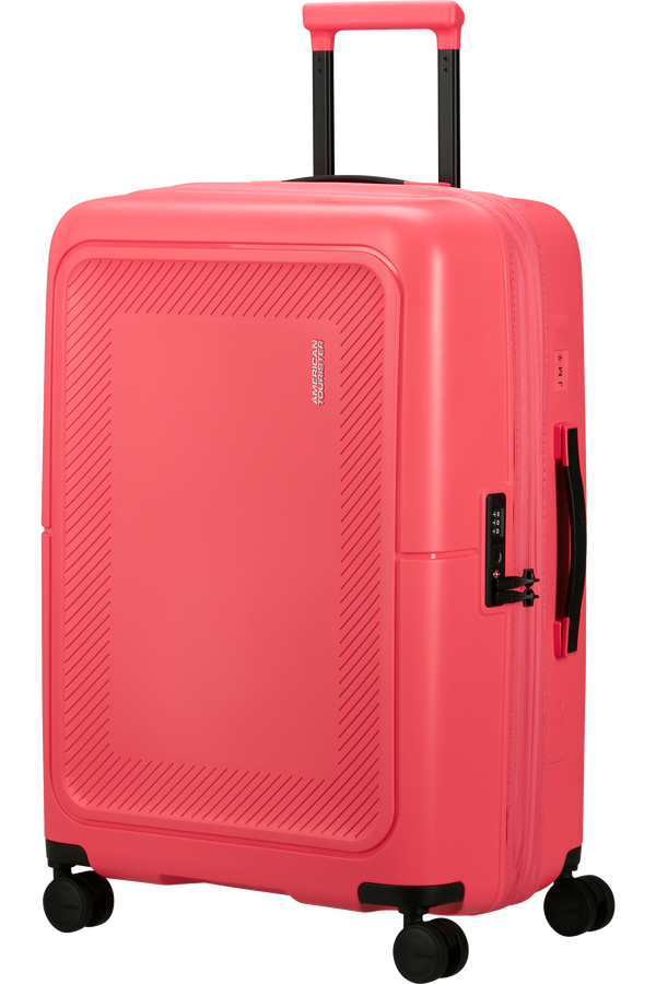 Pink hardside spinner luggage cheap