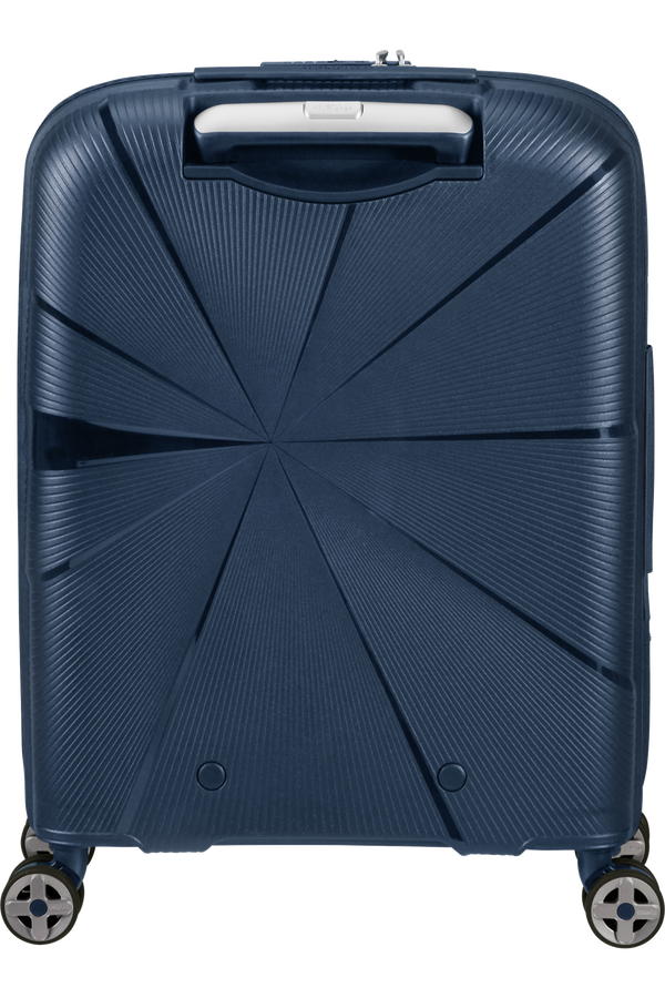 American Tourister Starvibe Spinner Expandable TSA 55cm Navy