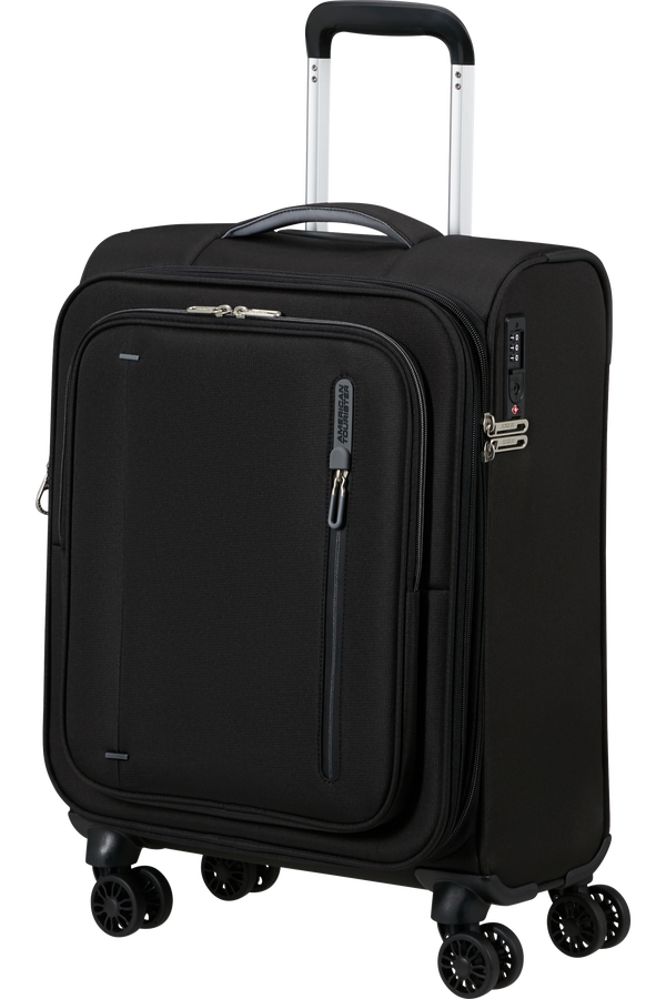 American Tourister Cloudrider Spinner EXP TSA S  Jet Black