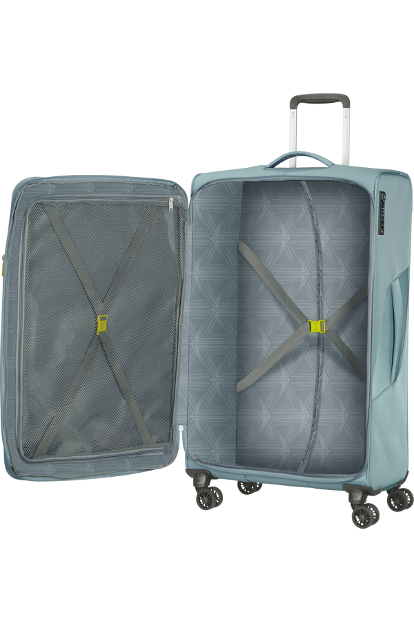 American Tourister Summerfunk Spinner Exp TSA 79cm  Metal Grey