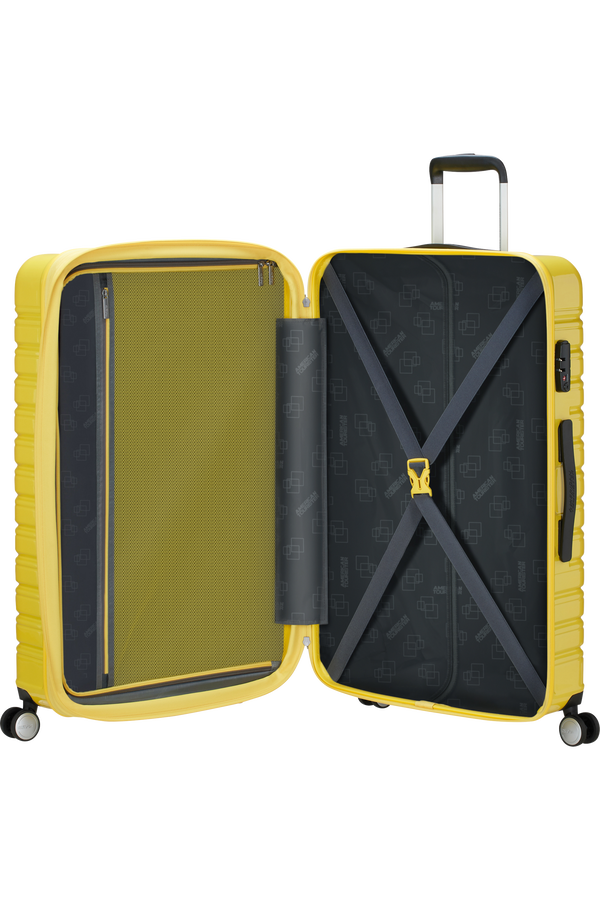 American Tourister Flashline Pop Spinner Exp TSA 78cm  Lemon Yellow
