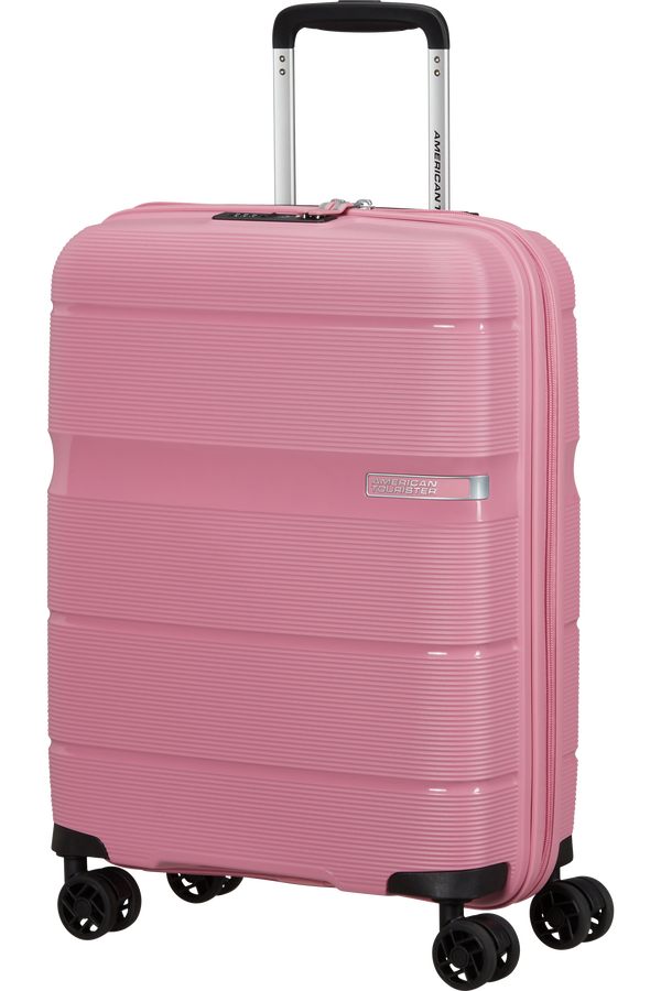 American tourister pink cheap hard case
