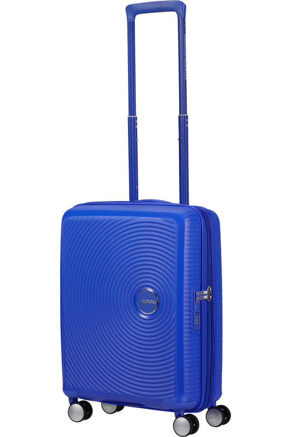 American Tourister SoundBox Spinner Expandable 55cm  Cobalt Blue
