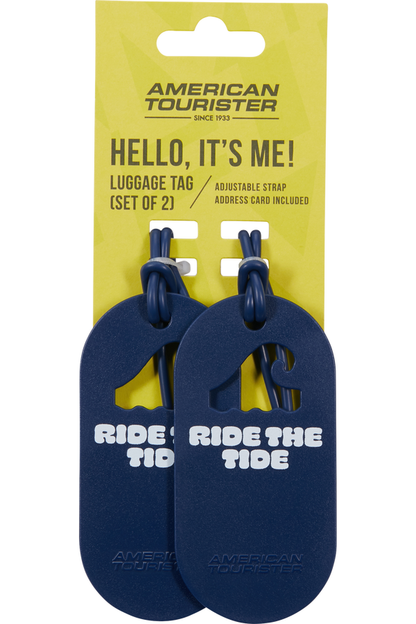 Fun Tags Luggage Tag &ndash; Set of 2 pcs | American Tourister American Tourist. Ta Luggage Tag X2 Fun  Ride The Tide