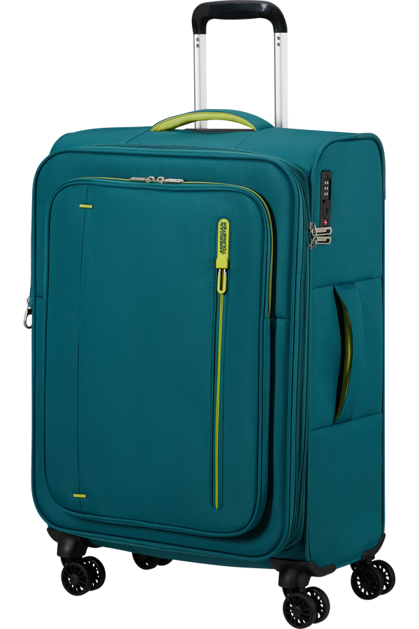 American Tourister Cloudrider Spinner EXP TSA M  Misty Teal