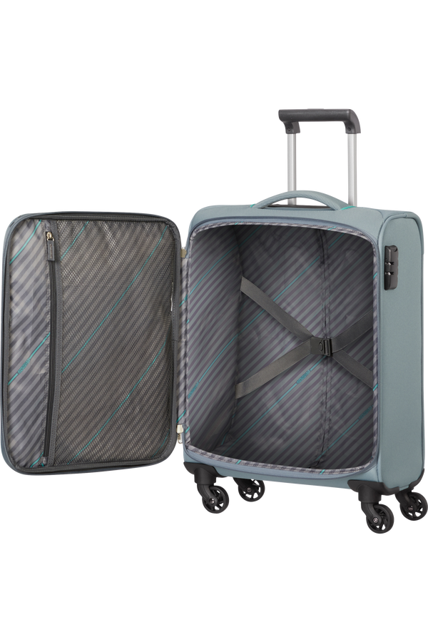 American Tourister Sunny South Spinner 55cm  Grey