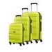 Bon Air Luggage set  Lime Green