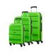 Bon Air Luggage set  Pop Green