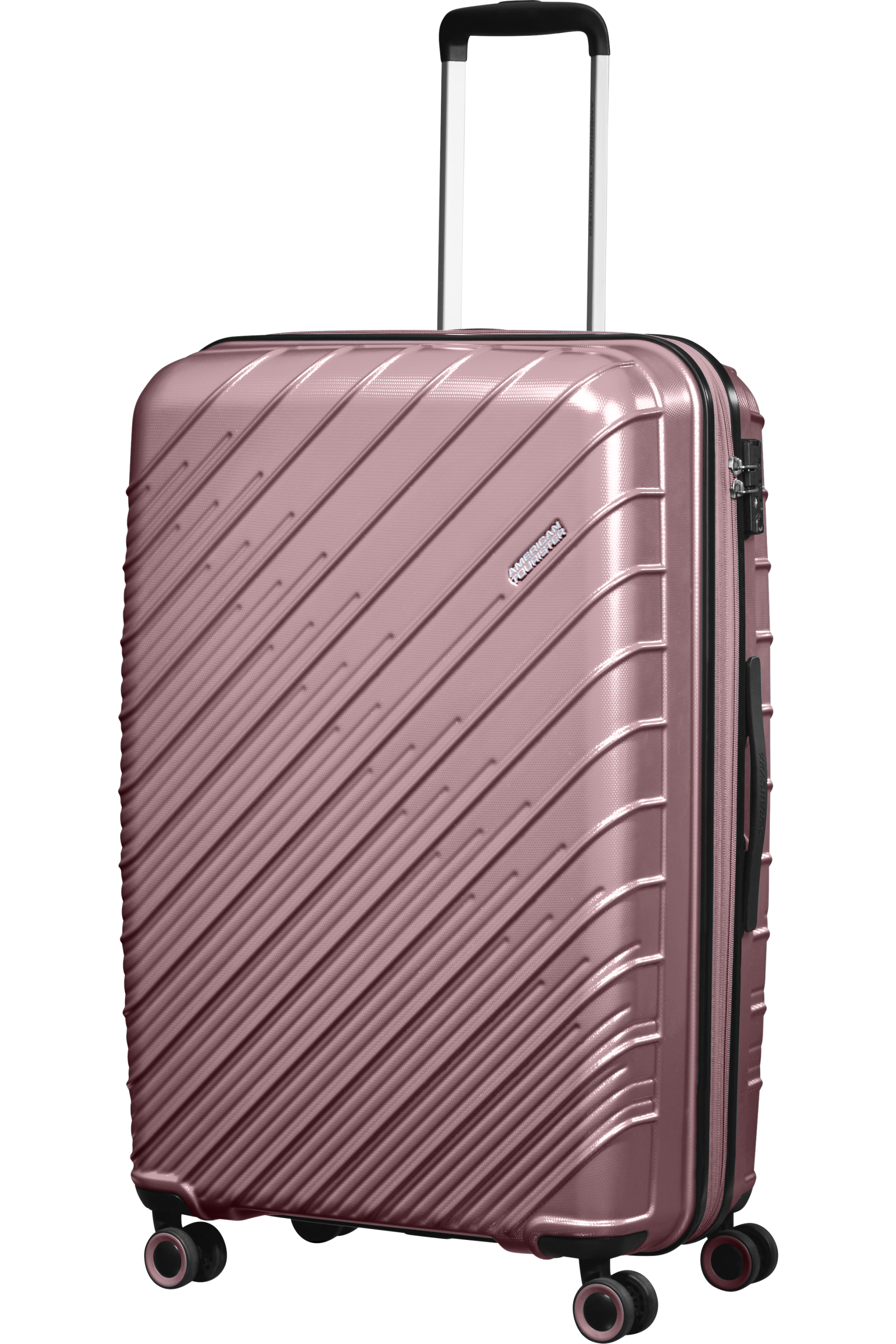 Suitcase set rose gold deals