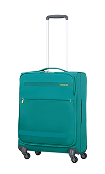 American Tourister Herolite 4-wheel cabin baggage Super Light Spinner suitcase 55x40x20cm