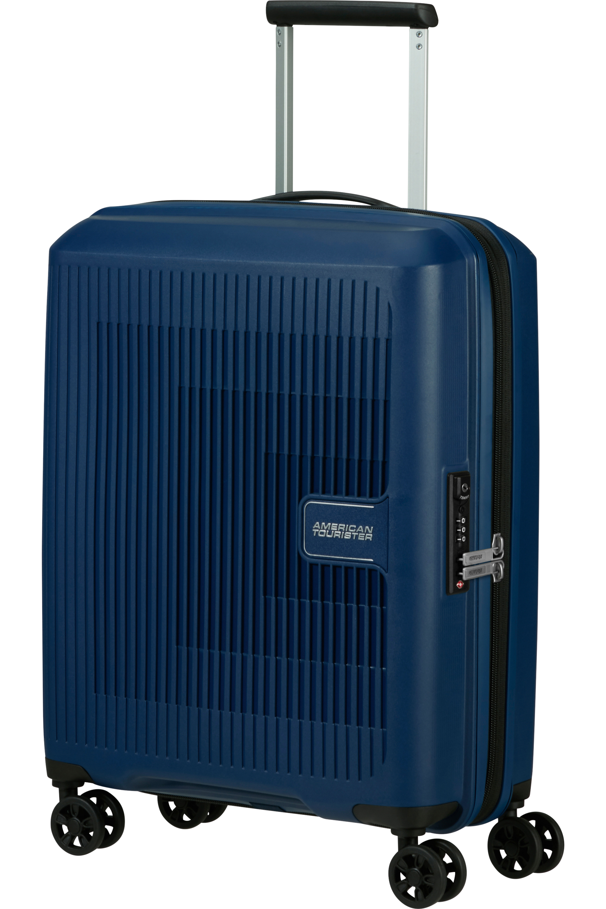 American Tourister Aerostep Spinner 55/20 Exp Tsa 55cm Navy Blue