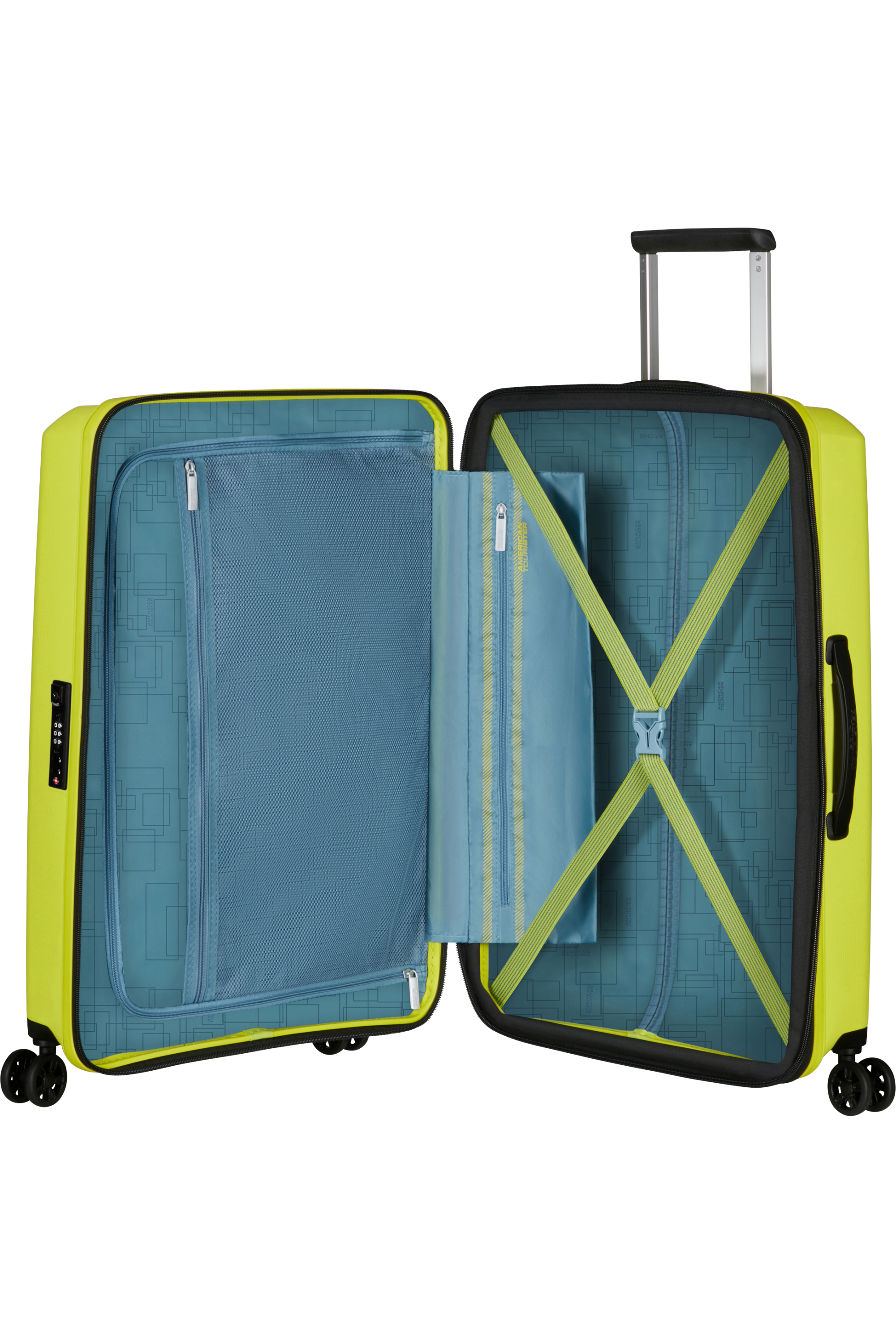 American Tourister Aerostep Spinner 67/24 Exp Tsa 67cm Light Lime