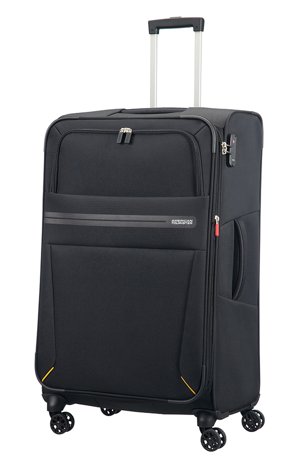 colorful hardside luggage