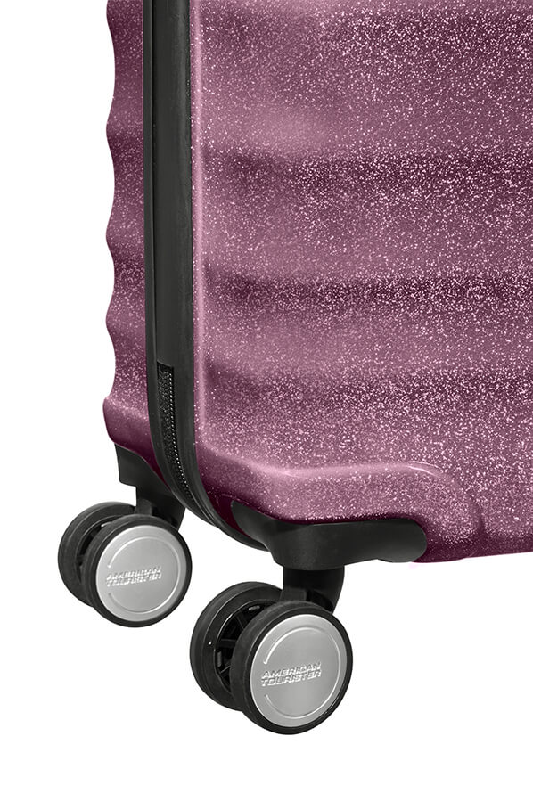 american tourister glitter suitcase