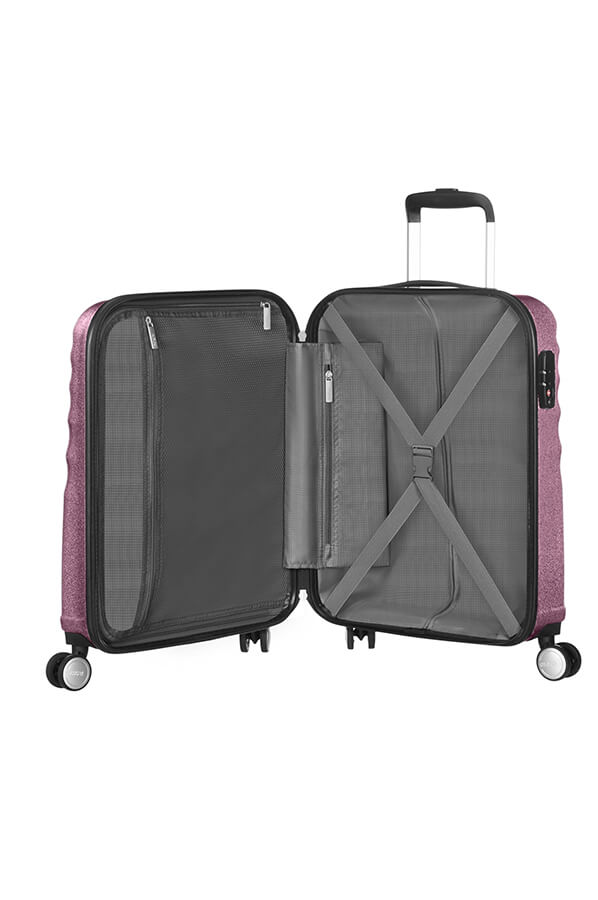 american tourister glitter suitcase