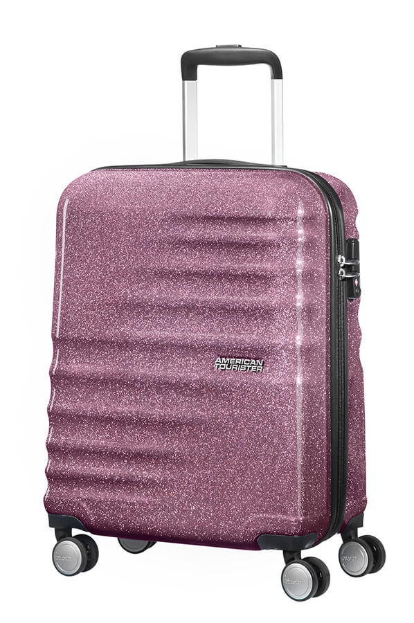 american tourister glitter suitcase