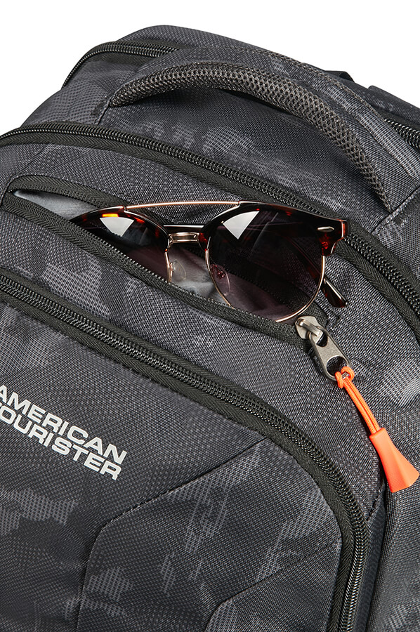 American tourister camouflage backpack clearance