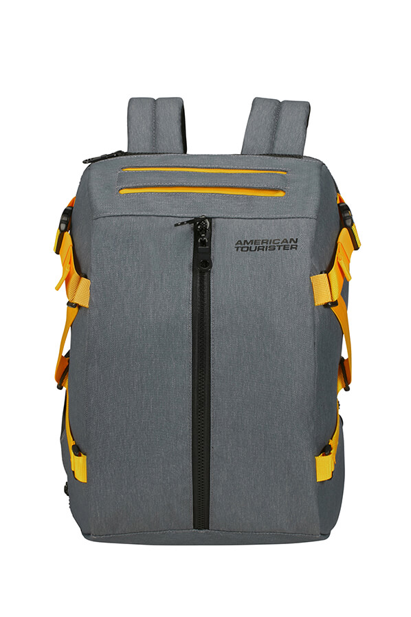 yellow laptop backpack