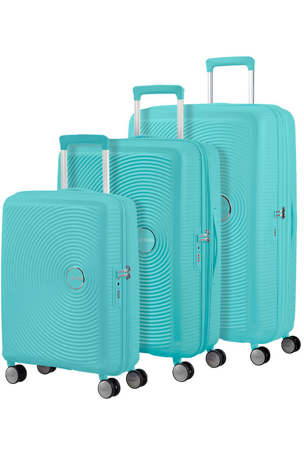 blue suitcase set