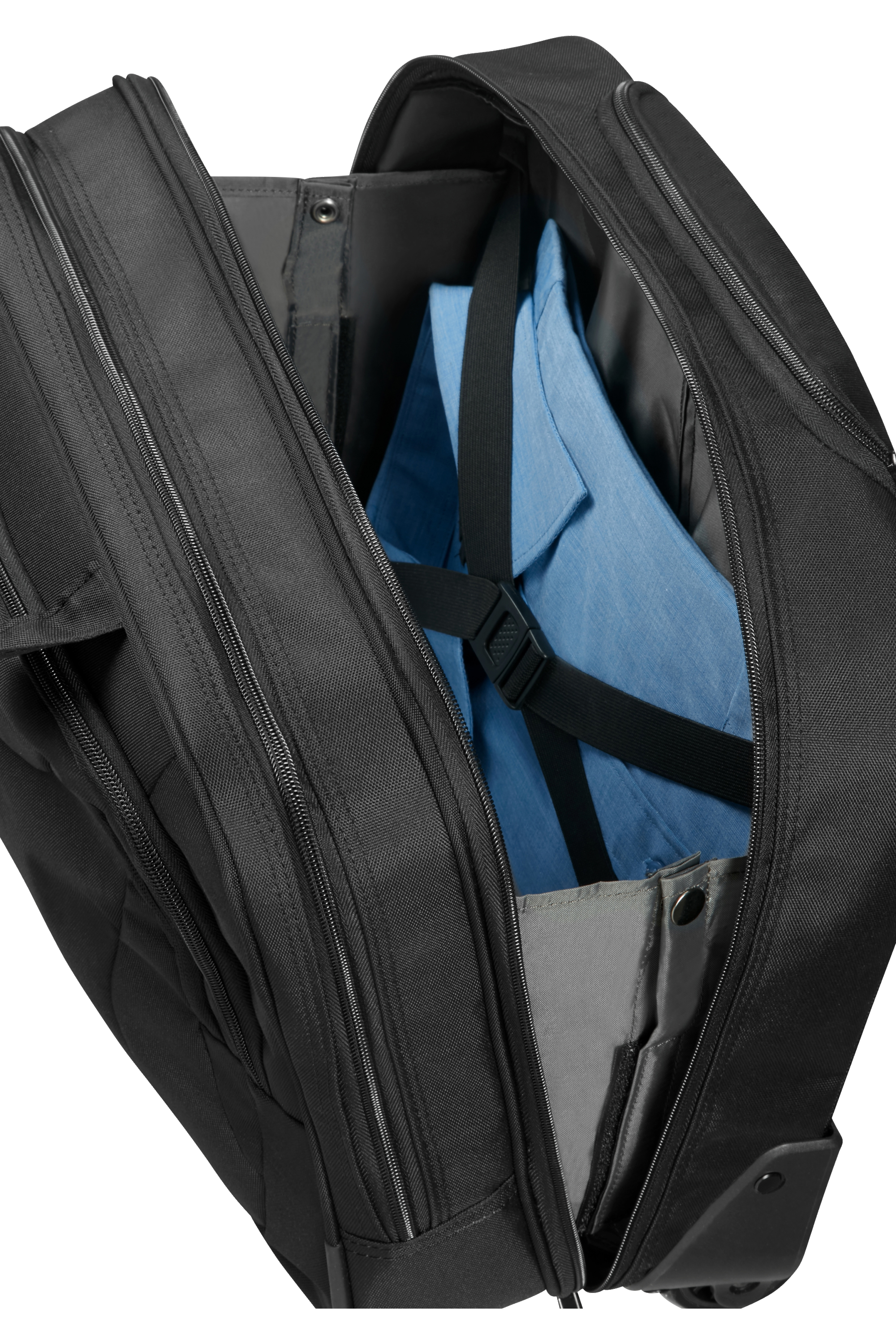 AT Work Rolling Tote 15.6 Black American Tourister UK