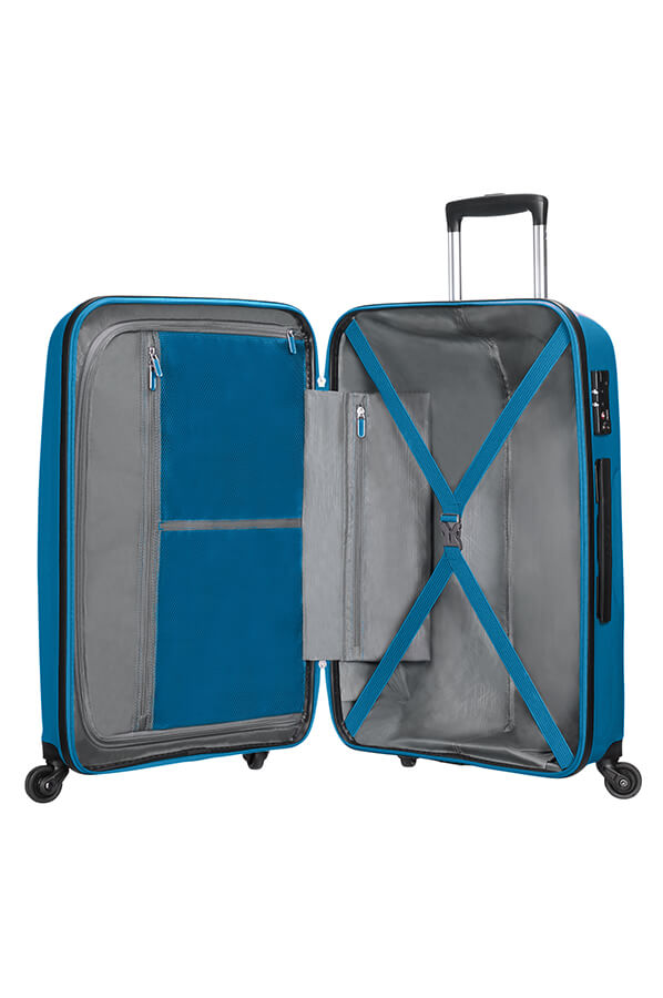 american tourister bon air spinner l seaport blue