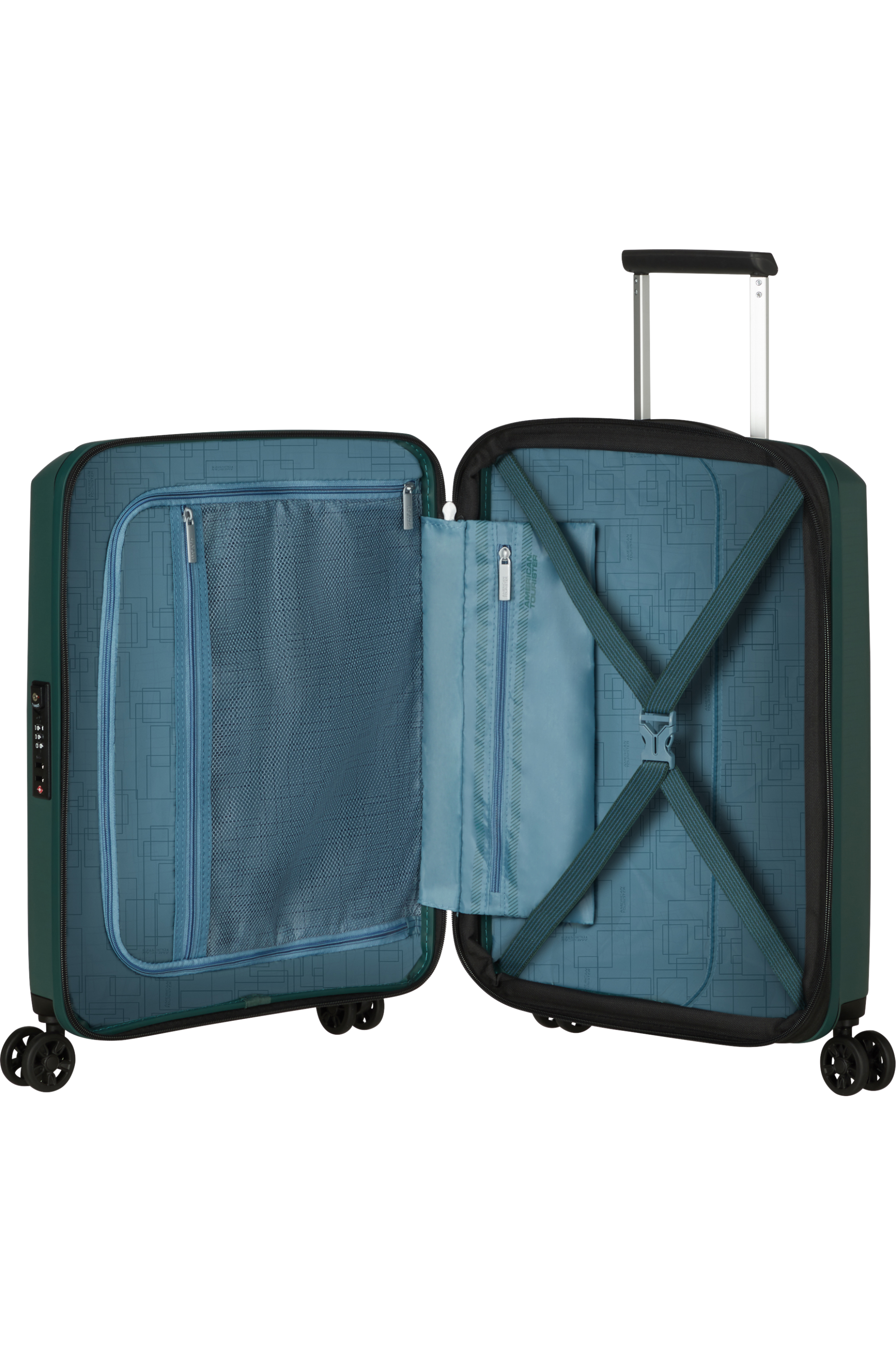 American Tourister AeroStep Spinner 55/20 EXP TSA 55cm Dark Forest